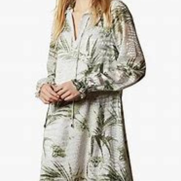 Ted Baker London Glimmah  Highland Swing Mini Dress Size US 4- 6 - Picture 1 of 15